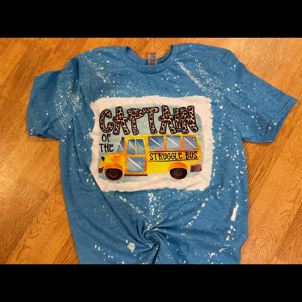 Captain of the Struggle Bus T-shirt